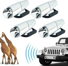 4pcs Deer Warning Whistles Device for Car, Anti-Deer-Ultrasonic-Whistle, Save An