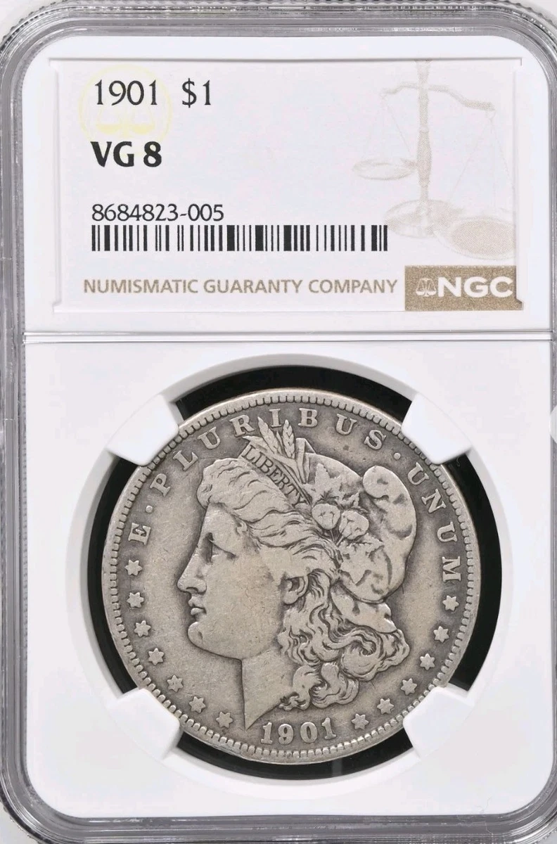 1921年 Morgan Dollar 未流通大型銀貨トーン❗️NGC認証 1921年 Morgan Dollar 未流通大型銀貨トーン❗️NGC認証