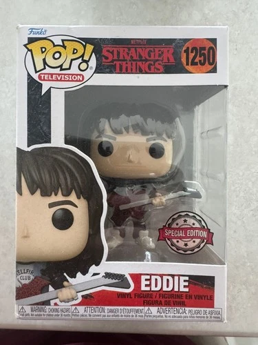 Stranger Things - Eddie Munson with Guitar Pop! Vinyl #1250