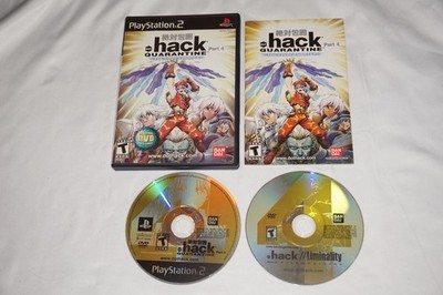 Dot Hack Quarantine Part 4 (Sony Playstation 2 ps2) Complete w/ DVD & Reg Tested