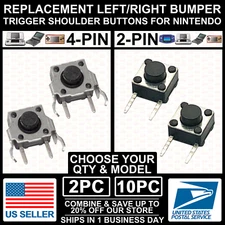 For Nintendo Game Boy Advance/GBA/SP/DS/GBM  L/R Shoulder Trigger Micro Button