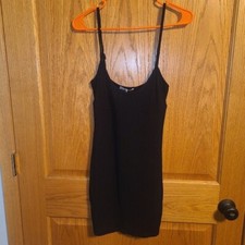 Berlook Bodycon Black Mini Dress Women's M NWT