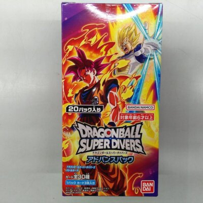 BANDAI Dragon Ball Super Divers Advanced Pack card x 20packs in