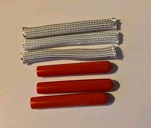Lab-line Tri-Grip "45" Large Ext. Clamp 3 Prongs Vinyl Fiberglass Sleeves - Picture 5 of 7