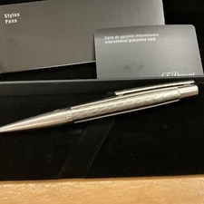 S.T. DUPONT DEFI BILLE BOUCHONNAGE AND PALLADIUM BALLPOINT PEN