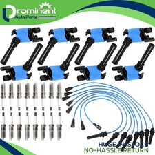 UF378 Ignition Coil+Spark Plug+Wire set For Dodge Ram 1500 2500 3500 5.7L V8 T7