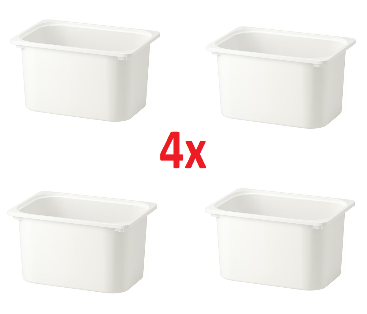 New IKEA TROFAST Storage Boxes Children's Toy Storage 42x30x23 cm