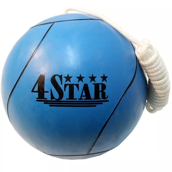 OFFICIAL TETHER BALL BLUE w/ ROPE INCLUDED Outdoor Sports