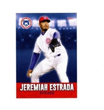 Jeremiah Estrada 2022 South Bend Cubs baseball team card Indio CA