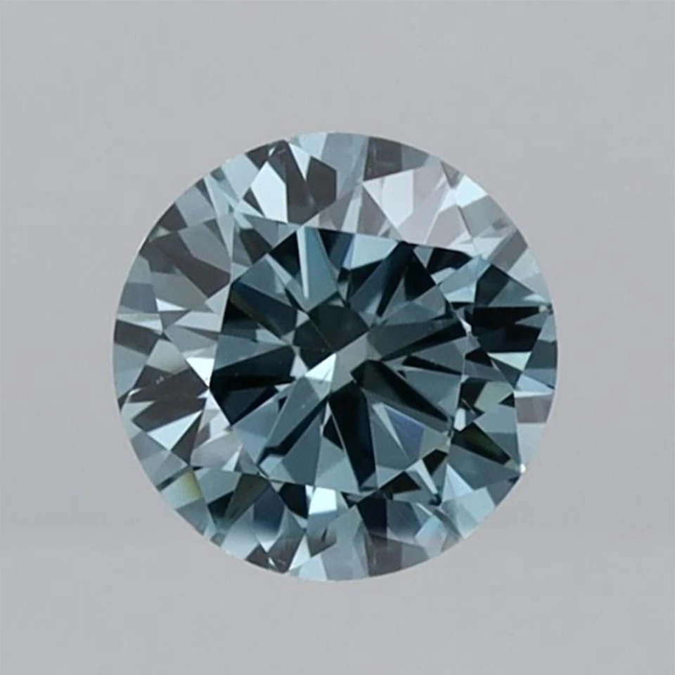0.50 Ct Blue VS1 IGI Certified Lab Grown Diamond - Excellent Cut & Quality - Image 2 of 4