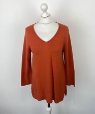 Kettlewell Orange Jumper Cotton Size Small Women’s
