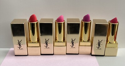 YSL Vintage Lippenstifte Sammlung X 4 Make-up Künstler Sammler seltene Farben