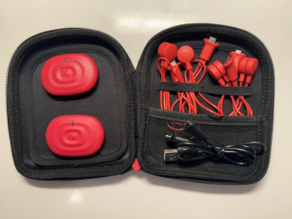 PowerDot 2.0 Duo Electric Muscle Stimulator Red +A Duo Charger