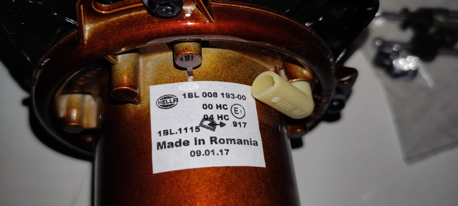 Hella DE Abblendscheinwerfer 90mm 1BL 008 193-001 | eBay