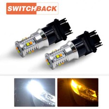 3157 3057 Switchback LED Front Turn Signal Li...