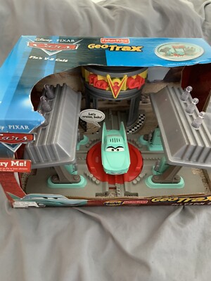Fisher-Price Disney Pixar Cars GEOTRAX FLO'S V-8 Cafe Toy - No Batteries