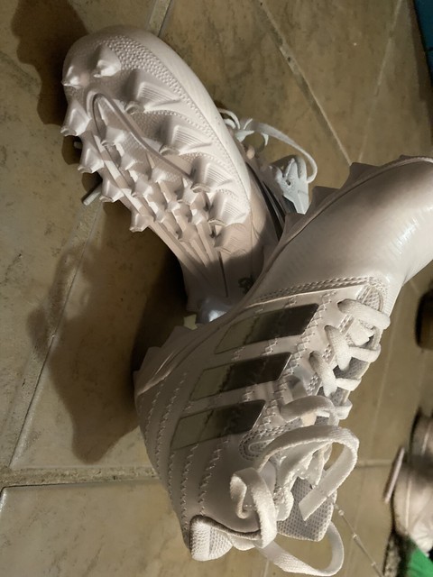 adidas Freak Mid MD J Football Cleats Kids/youth White Silver EG5079 Size 12k for sale online | eBay