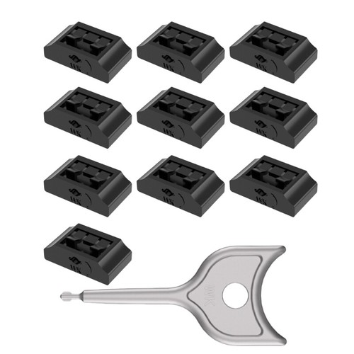 HDMIs Port Blocking Set Of 10/5 Key Lock Design For Secure Data And Dust Shield - Zdjęcie 2 z 10