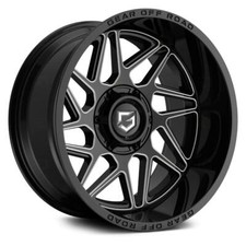 20 Inch 20x10 Gear Off Road 761bm Ratio Black Wheels Rims 6x5.5 6x139.7 -19 20 Inch 20x10 Gear Off Road 761bm Ratio Black Wheels Rims 6x5.5 6x139.7 -19