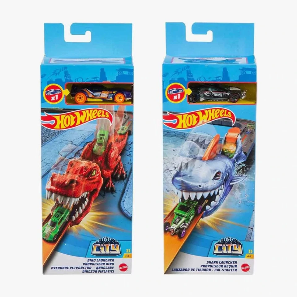 Hot Wheels Action City Piste Boucle Étoile Flamme Pull Clapet Ripper Electric PC - Photo 2/4