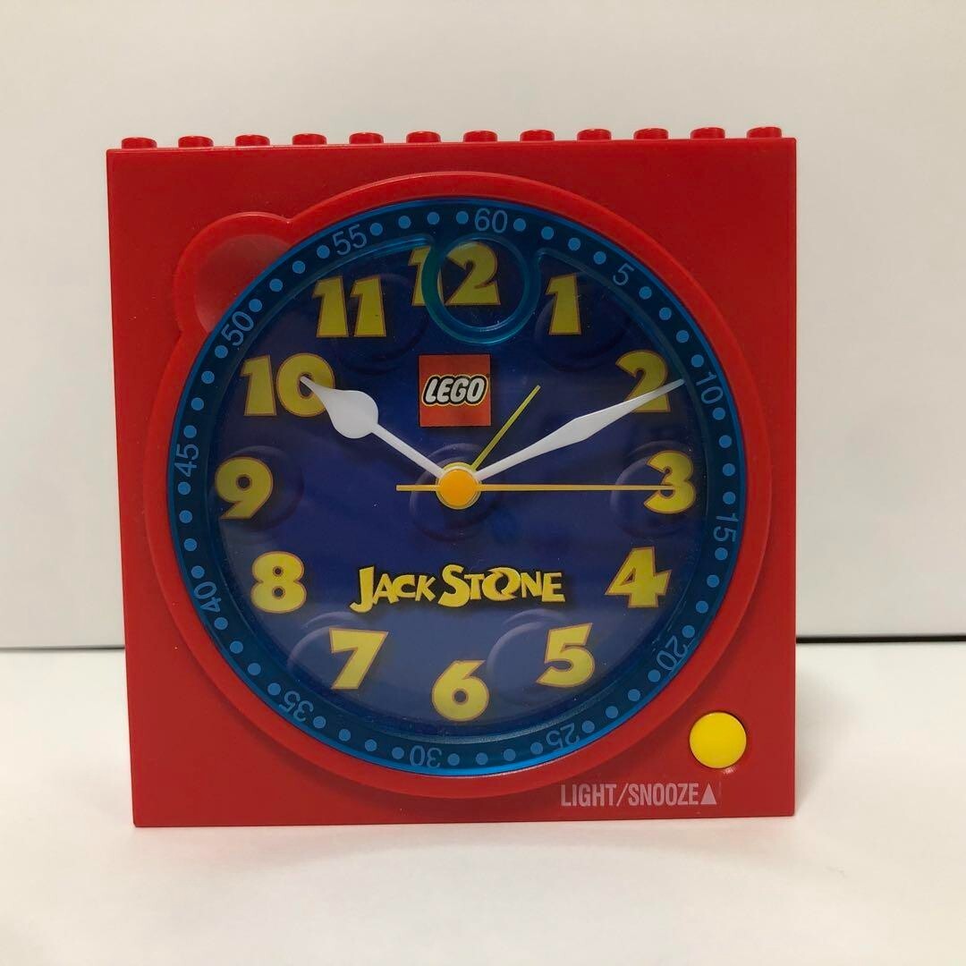 グロッグ Rare! LEGO JACKSTONE Alarm Clock 