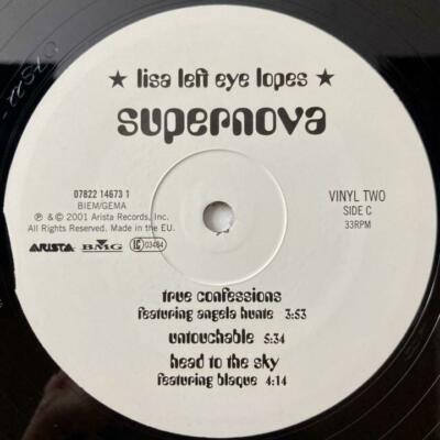 Lisa 'Left Eye' Lopes Supernova2LP レコード Lisa 