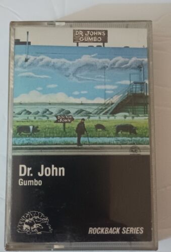 Bande cassette Dr. John Dr. John's Gumbo (audio) rare blues rock funk soul travaux - Photo 1/4