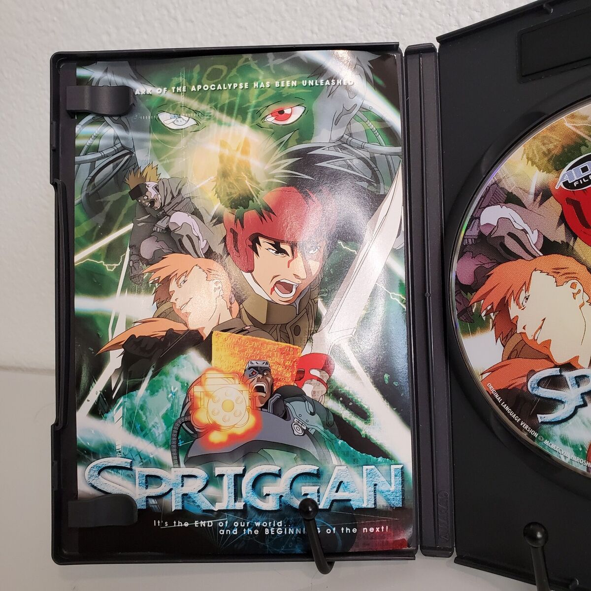 SPRIGGAN DVD, 2001 Anime Action Hirotsugu Kawasaki ADV Films