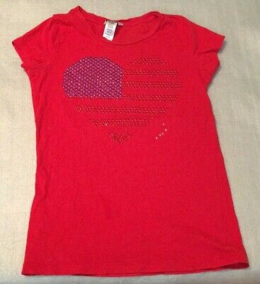 10/12 Size M XL 16 New Guess Girls Embellished Heart Sweatshirt