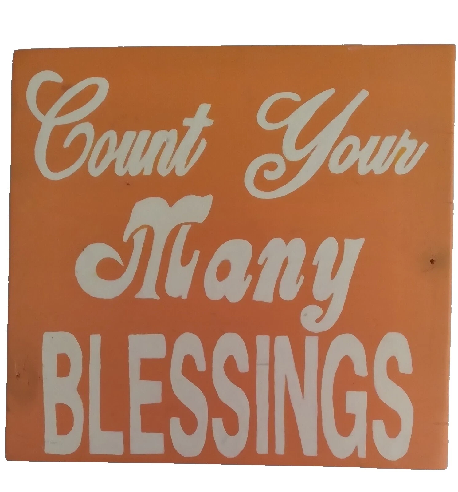 Square Hand Painted Home Décor Plaques & Signs