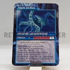 GORMITI Vintage - Card Prima Seconda Serie - Multiplop l'Accerchiatore