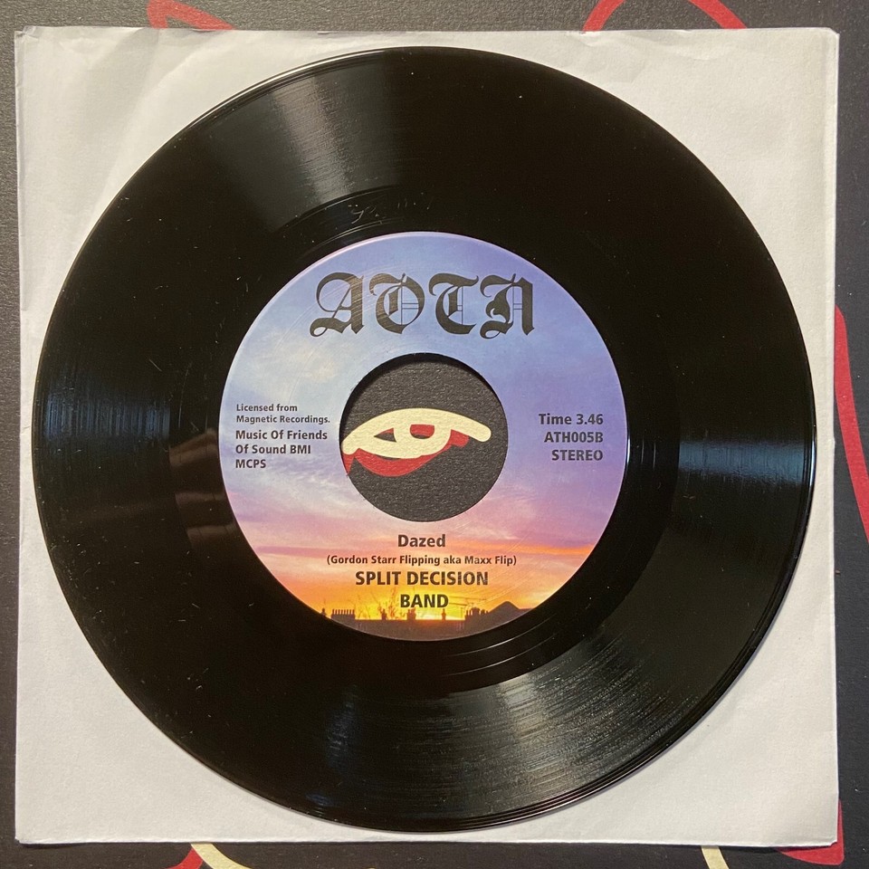 disco funk boogie 7” SPLIT DECISON BAND Watchin’ Out Dazed NM UK Ltd RE ...