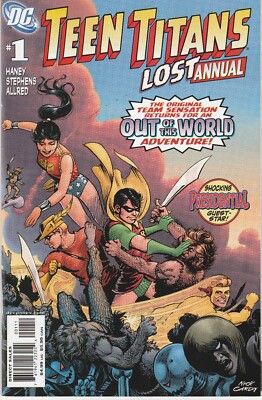TEEN TITANS LOST ANNUAL #1 (2008) CARDY HANEY STEPHENS ALLRED ~ NEW ~ UNREAD NM
