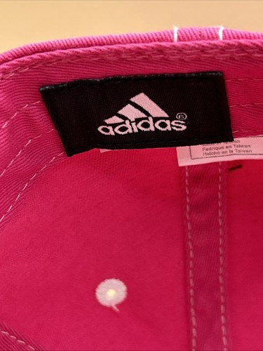 UNIVERSITY OF NOTRE DAME Fighting Irish Women’s Baseball Hat, Cap Adidas Pink - Picture 14 of 15
