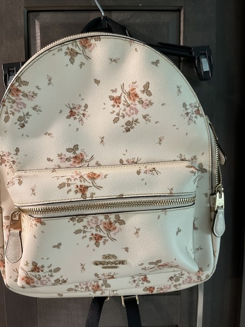 coach jordyn backpack floral