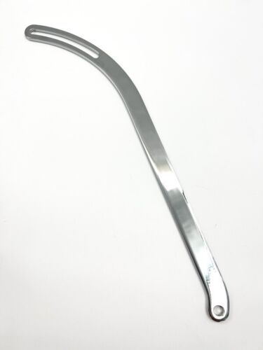 Chrome Passenger Side Alternator Bracket Short Water Pump For Small Block Chevy - Picture 7 of 9