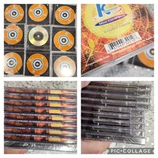 K Hypermedia CD-R  21 Mini 185MB Pocket Discs LOT OF 9