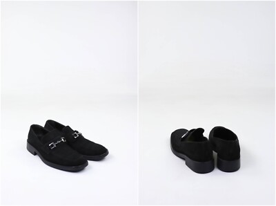 GUCCI / ローファー/42/BRW/110 1580 Vintage Gucci by Tom Ford 110 1580 Black Suede Loafers Size 42 E