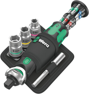 Wera 004281, 8009 Zyklop Pocket Set 2, 18 pieces
