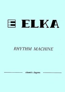 ELKA RHYTHM MACHINE Service Manual Schematic Diagrams Schematic Schema PDF