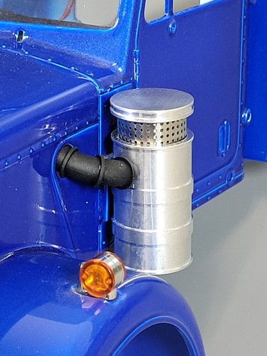 2 Paires De Supports De Réservoir Essence Style "J" En Aluminium Pour Camion RC Tamiya 1/14 - Knight Hauler, Etc.