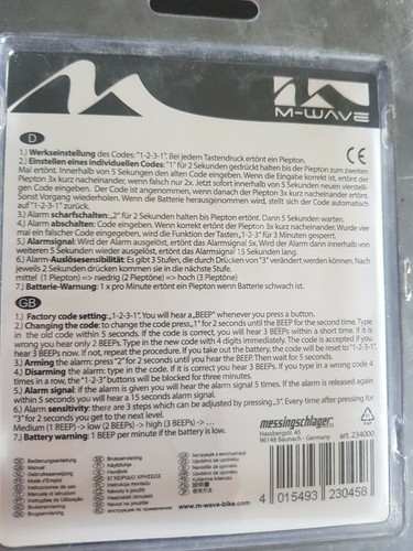 ANTIVOL VELO ALARME 120DB - Photo 4/6