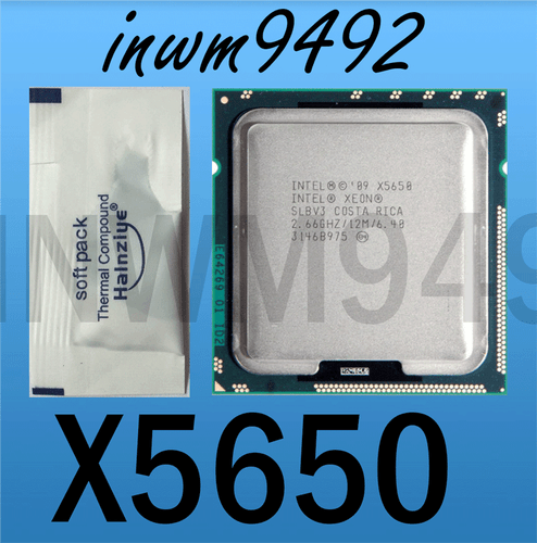 Intel Xeon X5650 X5660 X5670 X5677 X5687 X5680 X5690 X5672 X5677 X5675 X5687 - Picture 2 of 11