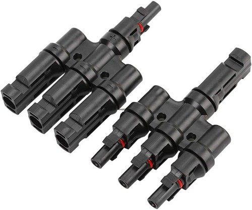 Conector Solar T Distribuidor 3 Vías para Panel Solar Cable IP67 Impermeable - Imagen 3 de 4