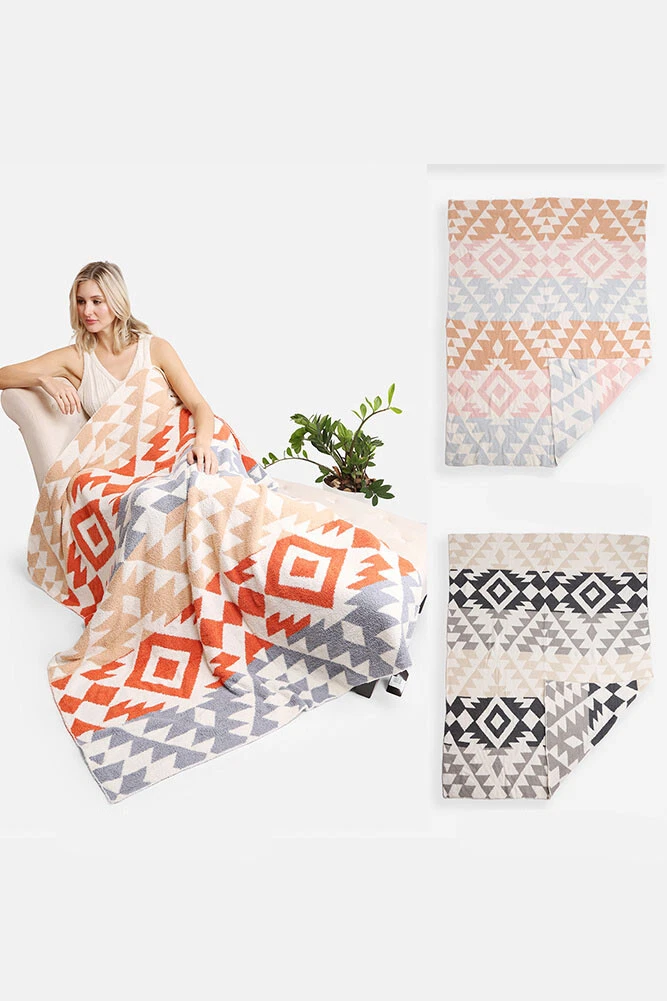 Aztec print throw hot sale