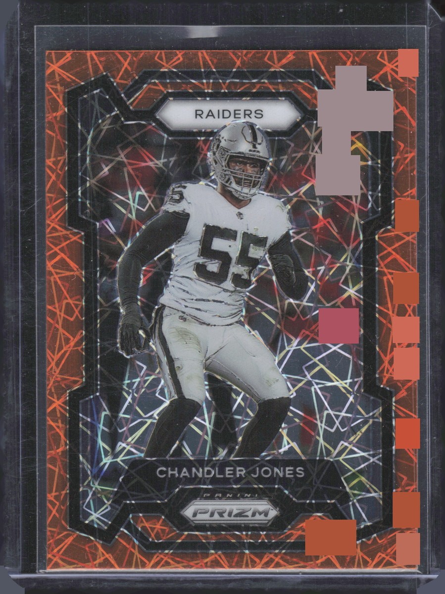 2023 Panini Prizm Prizms Orange Lazer #180 Chandler Jones | eBay