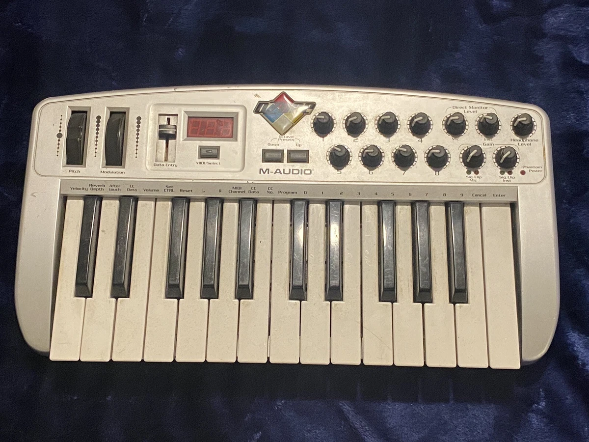 M-Audio Ozone 25 Midi USB Controller Keyboard WORKING | eBay