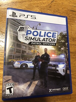 Police Simulator Patrol Officer (Sony Playstation 5) Case Only