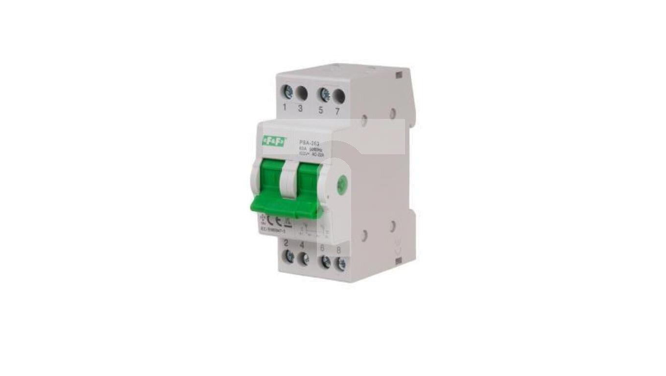 Modular network switch - 2P 63A PSA-263 generator /T2UK