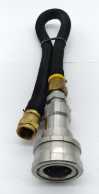  Unbranded LL4-HPK Pneumatic Hose W/Quick Disconnect Plug 